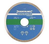 Silverline 868730 Dischi Diamantati per Taglia Piastrelle, 115 x 22mm, 1 PK