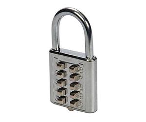 Silverline 960640 Lucchetto a combinazione 10-cifre 38 mm