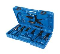 Silverline 984748 Kit per Rimuovere Fascette Stringitubo, Blu, 18-54 mm, Set di 9 Pezzi