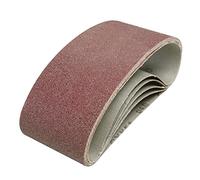 Silverline Bosch 185706 - Set di nastri abrasivi, 75 x 457 mm, grana 60, 5 pz.