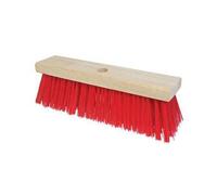 Silverline Broom PVC Rosso 330mm (33cm) Terzisti DIY Strumento