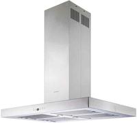 Silverline Cappa 4110.9.733.01 a parete 90 cm Inox filtrante Soft Touch con display