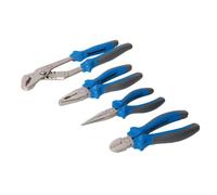 Set Di Pinze Silverline Expert 4 Pezzi Strumento Fai Da Te