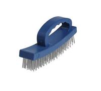 Silverline Impugnatura a D Spazzola Metallica 4 Fila Ingegneria Meccanica Tool