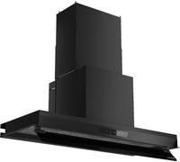 SILVERLINE 3129.9.733.28 Cappa ad Incasso Aspirante 90cm Inside 3 Drop Control - Nera