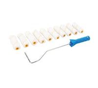 Silverline - Manico per mini rulli e 10 ricambi 100 mm (555252)