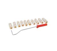 Silverline - Manico per mini rulli e 10 ricambi 100 mm (555252)