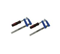 Silverline Morsetto Set 2pce 150 x 50mm Falegnameria DIY Strumento