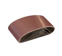 Silverline - Nastri abrasivi 75 x 457 mm 5 p.zi