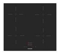 SILVERLINE - Piano Cottura IH5445B01 a Induzione 4 Zone Cottura da 56 cm Colore Nero