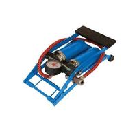 Silverline Pompa a Pedale Resistente Doppio Cilindro 100psi (7Bar) per Auto Tool