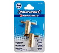 SILVERLINE Radiator Bleed Key 2pk