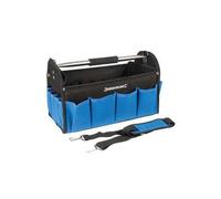 Silverline Resistente Borsa Attrezzi Base Rigida 400mm Conservazione Fai da Te