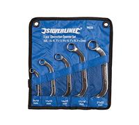 Silverline, Set di chiavi poligonali a mezzaluna, Multicolore (mehrfarbig) - 945235, 5 pz.