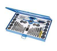 Silverline - Set di maschi per filettare e filiere 40 p.zi (186811)