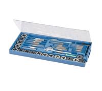 Silverline - Set di maschi per filettare e filiere 40 p.zi