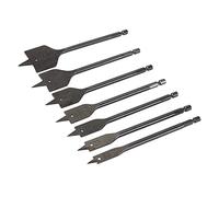 Silverline, Set di punte piatte da idraulica, 10-40 mm, 7 pz. - 633800