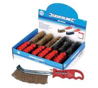 Silverline Spazzola Metallica Misura Confezione 24 (TO1097)