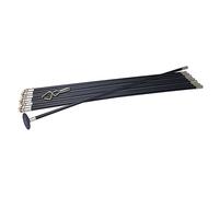 Silverline tools 278373 - Gioco aste di scarico barretta di blocco, 12 pc (set di canne di scarico, 12 pc)