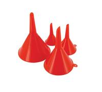 Silverline Tools 282421 Set di 4 imbuti (50, 75, 100 e 120 mm)