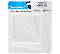 Silverline Tools 380687 - Cerca centro per tornitura, per pezzi quadrati fino a ø 200 mm, pezzi esagonali fino a ø 146 mm