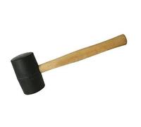 Silverline tools HA72 - Maglio di gomma nero (454g)