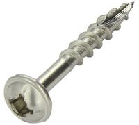 Silverline Tools Kreg SML-C125S5-100 Viti in acciaio inossidabile Pocket-Hole, No.8 x 1-1/4', 100 pezzi