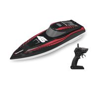 Silverlit - 4Speed - Nitro Wave 1:18 Barca radiocomandata - RC per Bambini 2,4 GHz - Effetti Luminosi - Veicolo radiocomandato Ricaricabile - velocità 6 km/h - Barca Giocattolo 26,5 cm