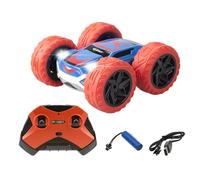 Silverlit - Exost Auto Radiocomandata Fuoristrada 360 Cross Rossa - Batteria Inclusa - Guida su 2 Lati a 360° + Fari LED - Velocità: 12 km/h - Giocattolo per Bambini a partire dai 5 Anni - 54761