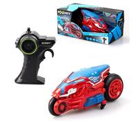 Silverlit- EXOST-Moto Mando a distancia MOTODRIFT X-LED-2.4Ghz -Rojo-23 cm, 20288, Rojo