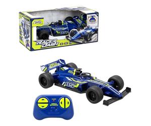 Silverlit Exost Racer Dash - Auto telecomandata 1:20 - Blu & Giallo - 12 km/h - Telecomando 2,4 GHz - Dai 5 anni in su