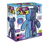 Silverlit - pour Palz - Set Pittura Neon - Figura Animale 20 cm - Pittura marmorizzata - dai 5 Anni