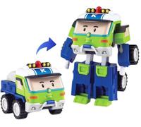 Silverlit - Robocar Poli - Keaton - Figura Veicolo trasformabile 2 in 1 - Robot articolato - 10 cm - dai 3 Anni