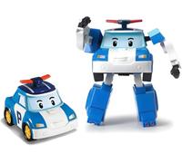 Silverlit ROBOCAR POLI Veicolo trasformabile Poli - Robot o macchinina - 10 cm - Giocattolo per l'infanzia - Dai 3 anni