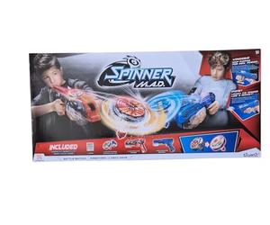 Silverlit - Spinner Mad - Battle Pack 2 Giocatori - 2 Lanciatori e 2 Trottole LED Luminose - Giocattolo per Bambini - dai 5 Anni - 86321
