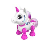 Silverlit YCOO 88525 Robo HEADZ UP by Unicorno, Effetti sonori e Luminosi, Robot per Bambini, Controllo multidirezionale, 13 cm, Rosa e Bianco, dai 3 Anni in su, Colore White And Pink, Einhorn