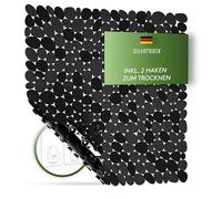 SilverRack DermaSensitivo - Tappetino doccia antiscivolo, 100% senza BPA, 53 x 53 cm, per bambini e neonati, tappetino doccia antiscivolo per una presa sicura sotto la doccia