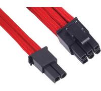 Silverstone 0.25m, 8p/PCI-E 8pin[6+2] 0,25 m (Silverstone 8-pin PCIe 6+2 Pin 25cm PCIe Extension - Red)