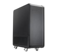 Silverstone ALTA T1, alloggiamento super tower premium in alluminio con design unibody, supporto doppio alimentatore e fino a 3 radiatori da 420 mm, SST-ALT1B