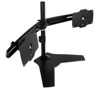 SilverStone - Configurazione - per 2 display LCD - plastica acciaio lega di alluminio - nero - dimensioni dello schermo 61-813 NEW
