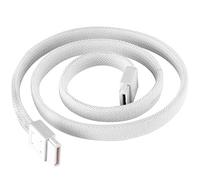 SilverStone CP07W-USA - Cavo SATA III SSD/HDD con meccanismo di bloccaggio, colore: Bianco