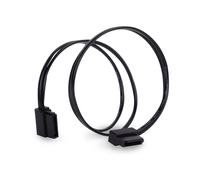 Silverstone CP11 cavo SATA 0,3 m Nero