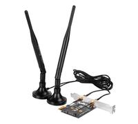 Silverstone ECWA1 Adattatore Mini PCI-E / PCI-E con Antenne WiFi 5 dBi