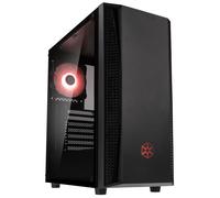 Case SilverStone FARA B1 RGB Midi-Tower Nero Tempered Glass
