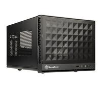 SilverStone Geh SST-SG13B-C Cube mATX USB3 black Telaio cube Micro/Mini/Flex-ATX