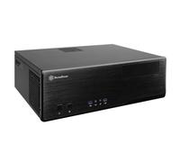 SilverStone SST-GD05B USB 3.0 - Cabinet Grandia HTPC formato mATX , High Airflow Performance, nero