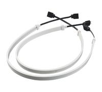 SilverStone LS04, ARGB LED-Streifen, 2er-Pack - weiß