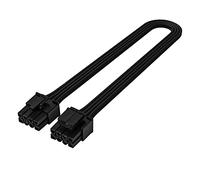 SilverStone PP06BE-EPS35, EPS/ATX 12 V 8 poli fino a 4 + 4 poli, nero, 350 mm, 16 AWG, SST-PP06BE-EPS35