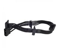 SilverStone PP07-BTSB Cavo di prolunga di alimentazione Molex a 4xSATA maschio/maschio 0,3 m Nero