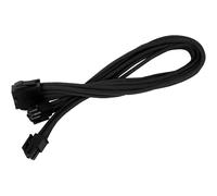 SilverStone PP07-EPS8B Cavo di prolunga di alimentazione EPS 8 pin a EPS/ATX 4+4 pin 30 cm Nero